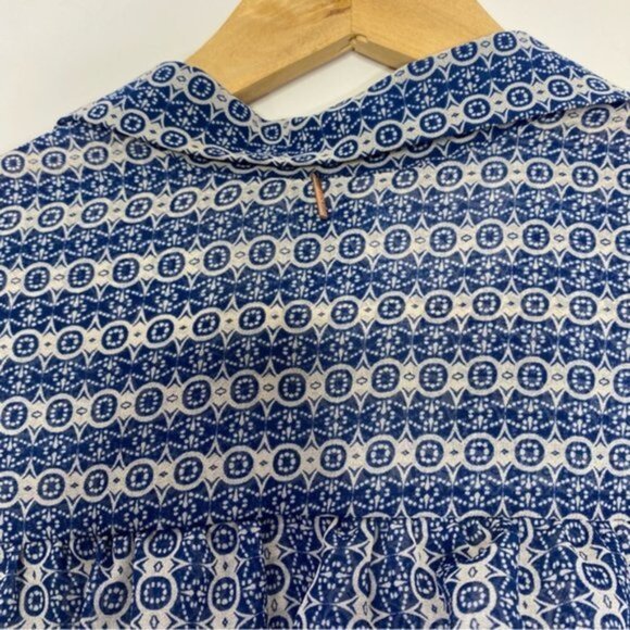 Misa Los AngelesLillian Printed Ruffle Mini‎ Shirtdress Women Size XS - Picture 9 of 12